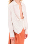 Jacquemus - 'La Chemise Bahia' Draped Blouse