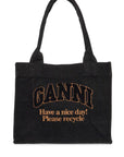 Ganni - Large Denim Easy Shopper Tote