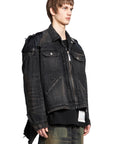 Maison Mihara Yasuhiro - Layered Denim X Flight Jacket