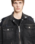 Maison Mihara Yasuhiro - Layered Denim X Flight Jacket