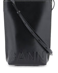 Ganni - Leather Crossbody Bag