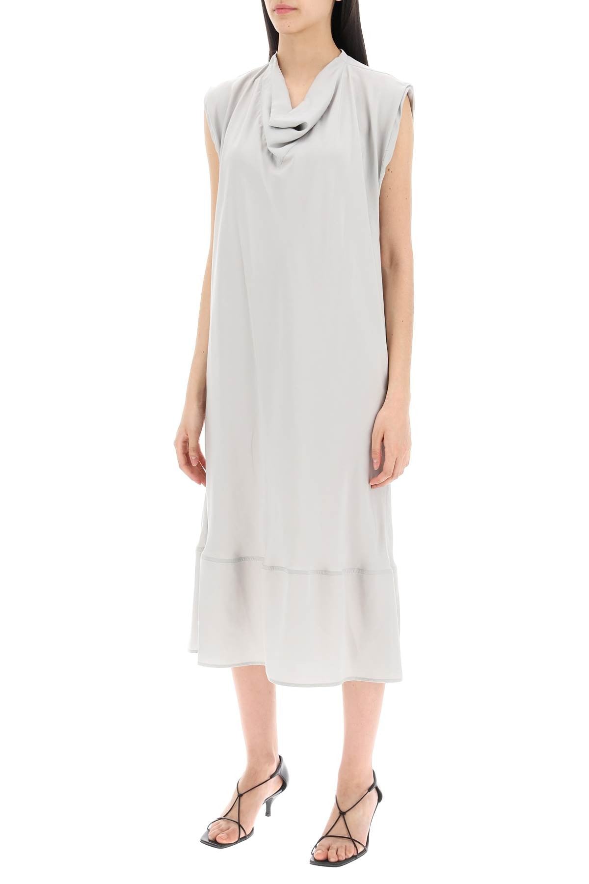 Lemaire - Midi Dress With Diagonal Cut In - Princess Attitude