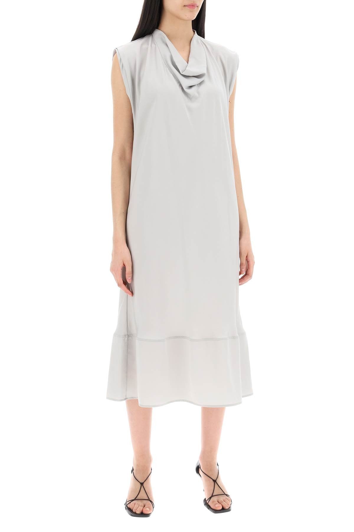 Lemaire - Midi Dress With Diagonal Cut In - Princess Attitude