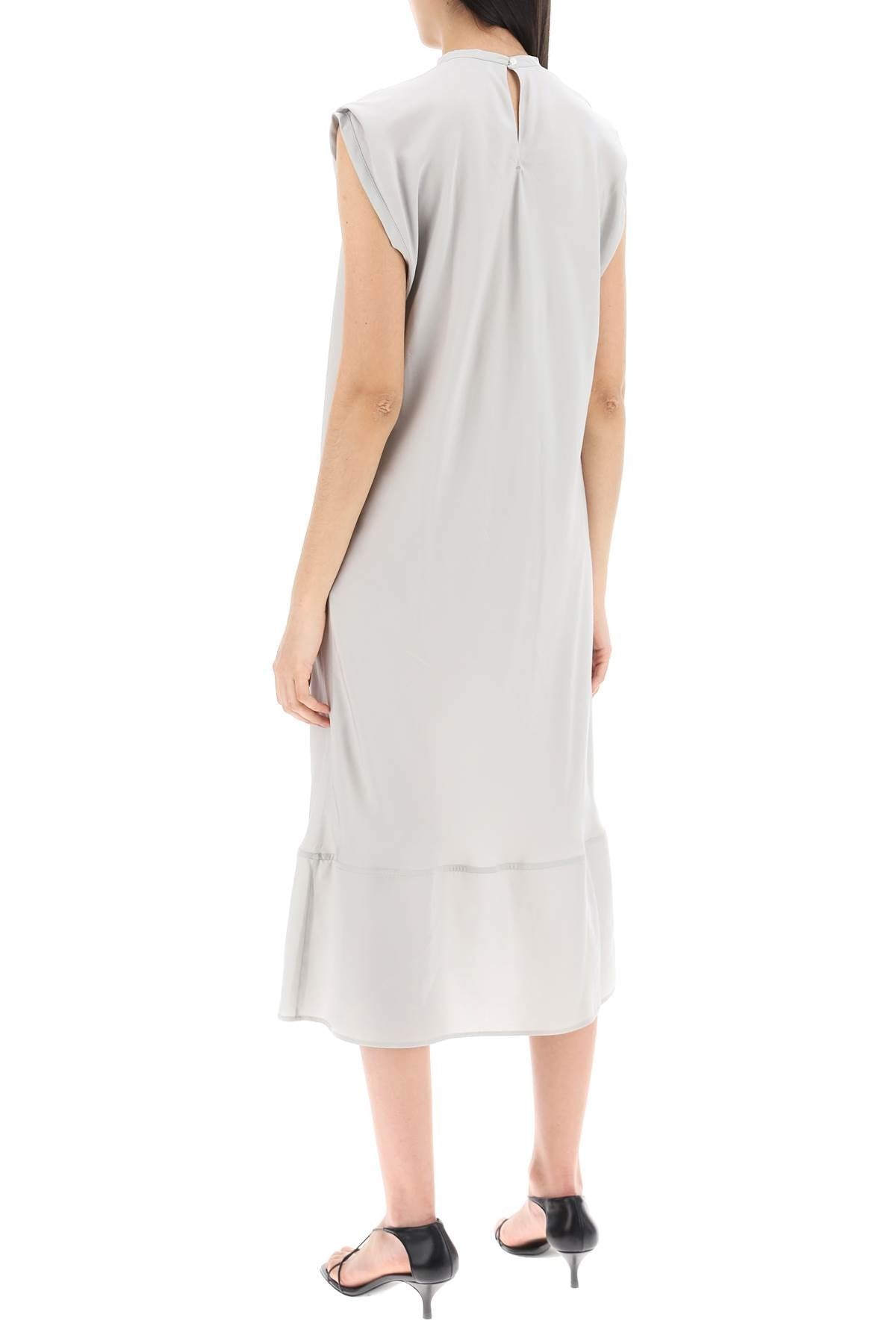 Lemaire - Midi Dress With Diagonal Cut In - Princess Attitude