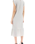 Lemaire - Midi Dress With Diagonal Cut In - Princess Attitude