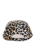 Ganni - Leopard Baseball Cap