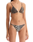 Ganni - "Leopard Print Bikini Top