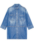 Ganni - Light Denim Oversized Shirt