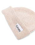 Ganni - Light Structured Knit Beanie