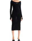 Off-White - Lightweight Knit Midi Dress