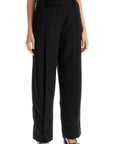 Ganni - Lightweight Pants With Pleats