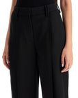 Ganni - Lightweight Pants With Pleats