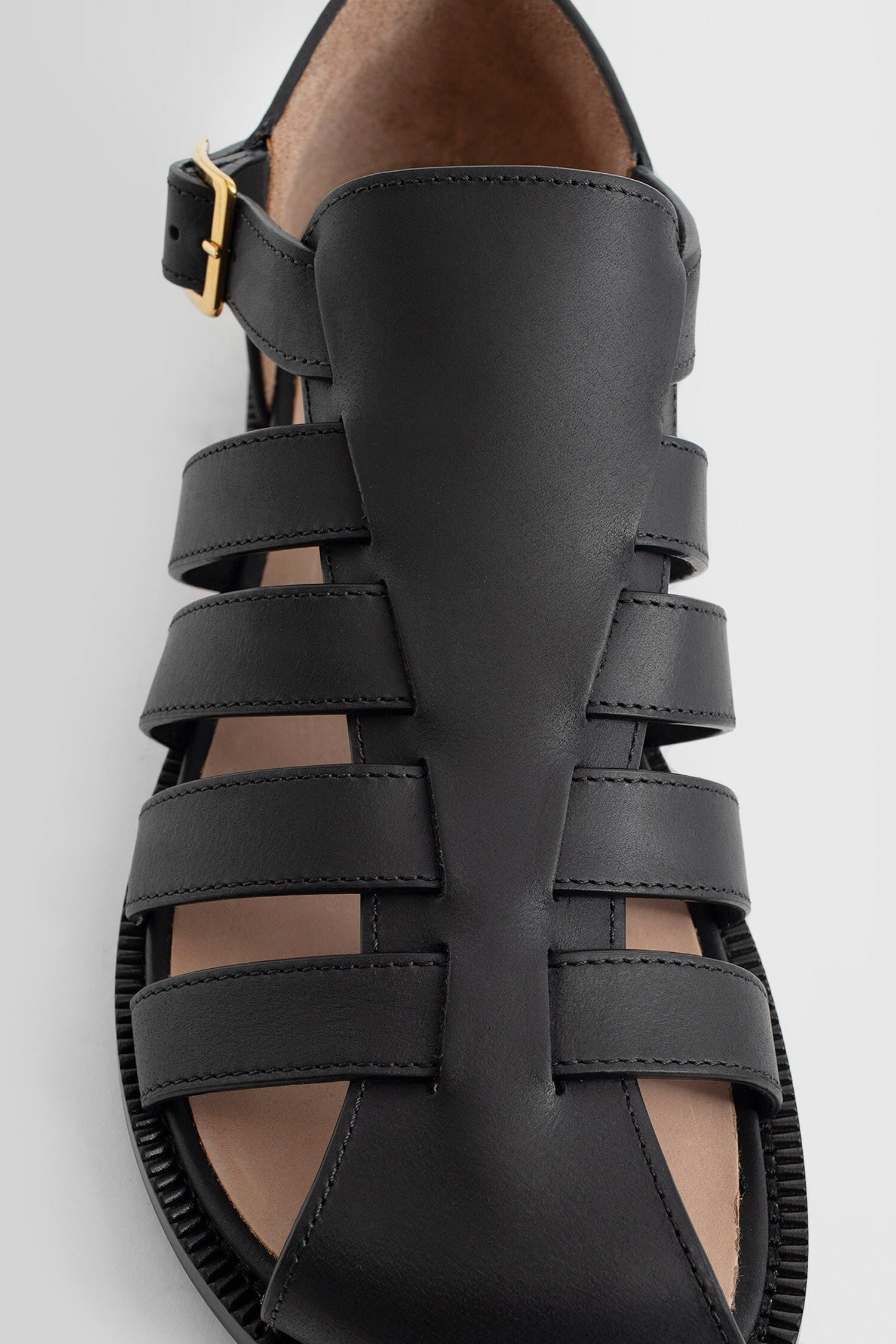 Loewe - Campo Sandals In Waxed Calfskin - Princess Attitude