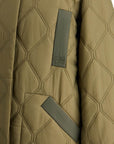 Ganni - Long Quilted Padded Coat