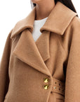 Ganni - Long Recycled Wool Coat