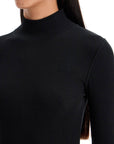 Ganni - Long-Sleeved Ribbed Top