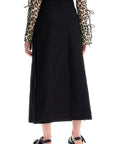 Ganni - Long Wrap Skirt With Pockets