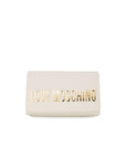 Love Moschino Logo Lettering Crossbody Bag Beige - Princess Attitude