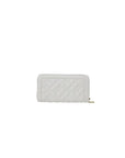 Love Moschino Love Quilted Zip Around Wallet White - Princess Attitude