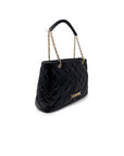 Love Moschino Quilted Chain Shoulder Bag Black - Princess Attitude