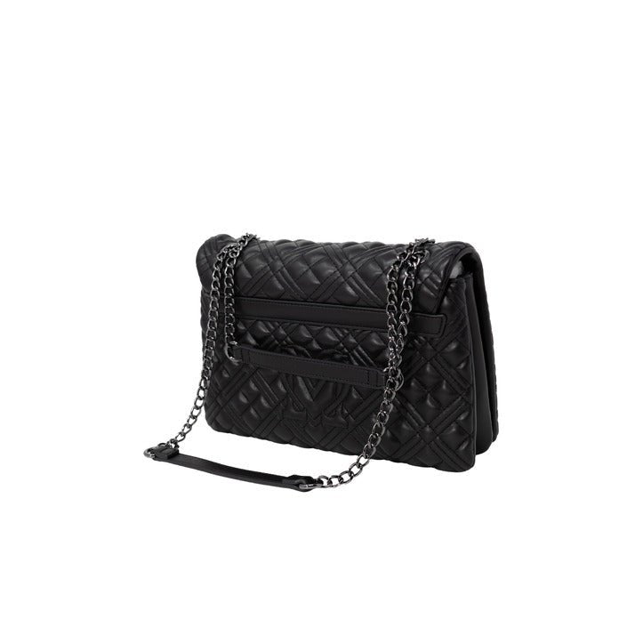 Love Moschino Quilted Chain Strap Shoulder Bag Black - Princess Attitude