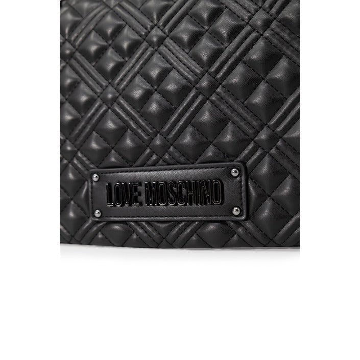 Love Moschino Quilted Chain Strap Shoulder Bag Black - Princess Attitude