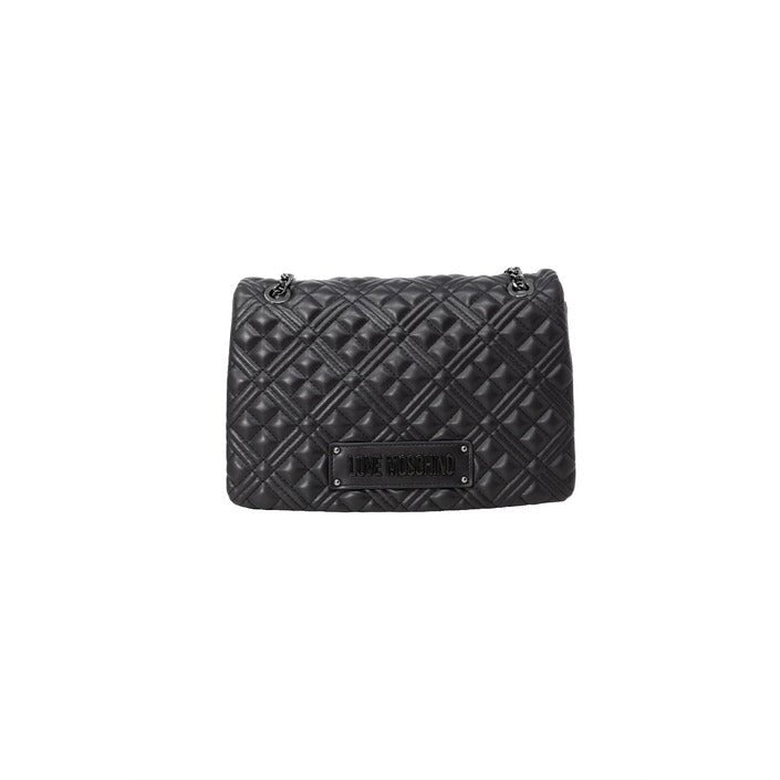 Love Moschino Quilted Chain Strap Shoulder Bag Black - Princess Attitude