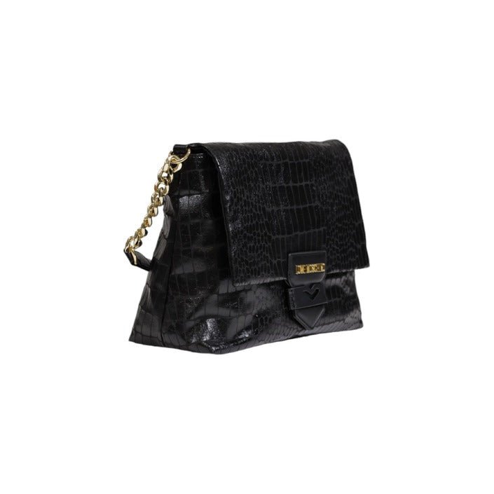 Love Moschino Super Soft Croco Shoulder Bag Black - Princess Attitude