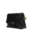 Love Moschino Super Soft Croco Shoulder Bag Black - Princess Attitude