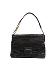 Love Moschino Super Soft Croco Shoulder Bag Black - Princess Attitude