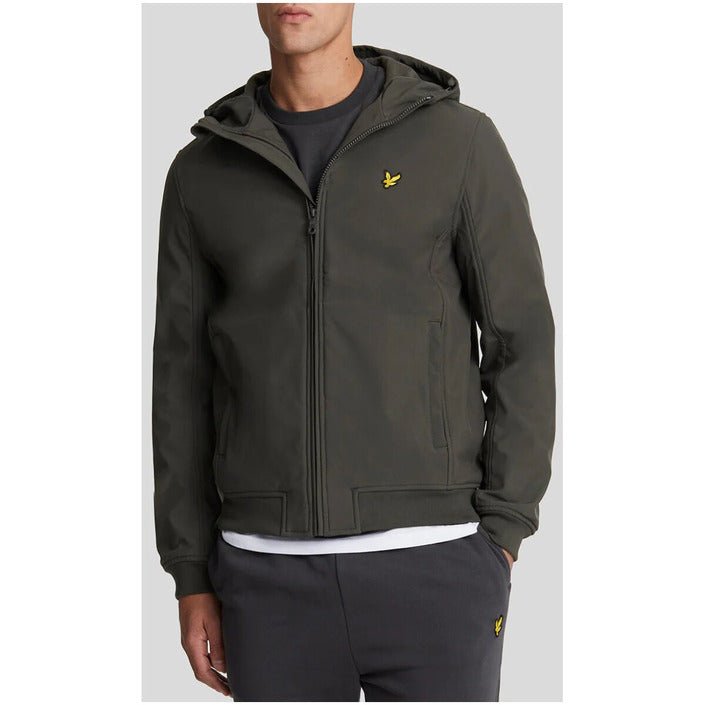 Lyle & Scott Soft Shell Hooded Jacket Grey - Princess Attitude