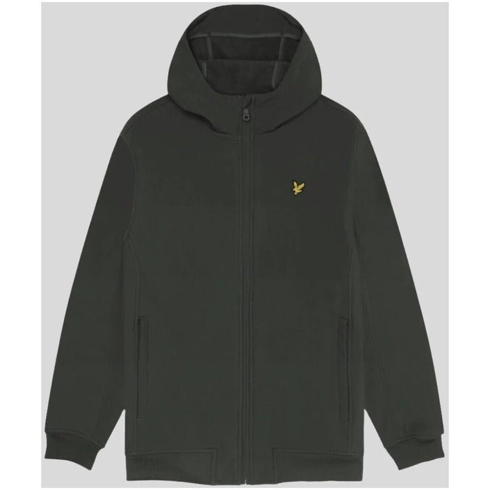 Lyle & Scott Soft Shell Hooded Jacket Grey - Princess Attitude