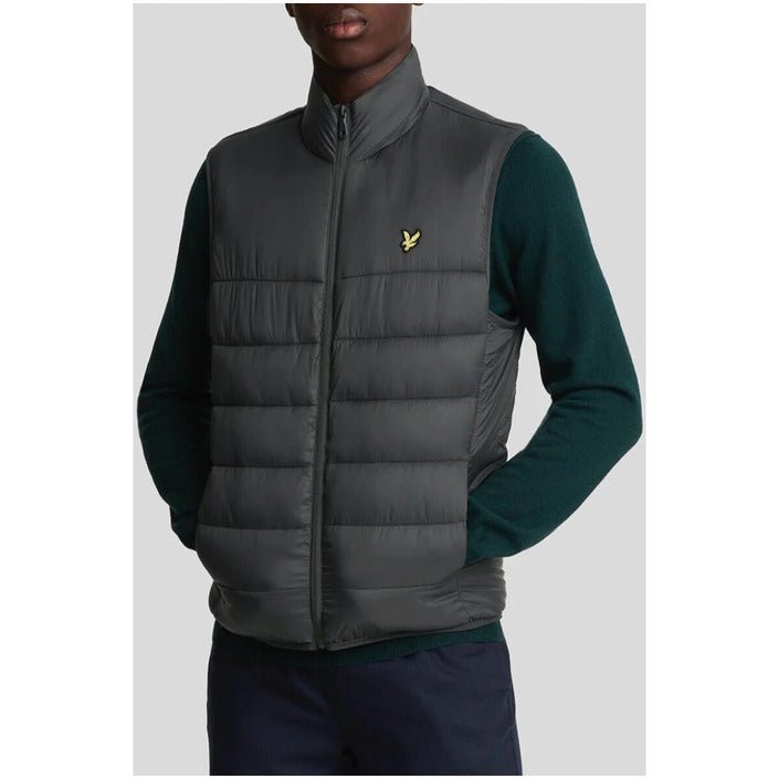 Lyle & Scott Wadded Sleeveless Gilet Gray - Princess Attitude