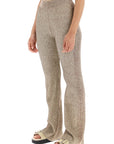 Ganni - Melange Rib Knit Pants