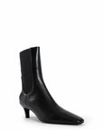 Toteme - Mid Heel Leather Boots