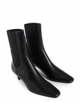 Toteme - Mid Heel Leather Boots