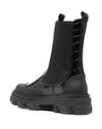 Ganni - Mid Shaft Biker Boots