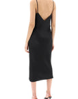 Norma Kamali - Midi Crêpe Slip Dress