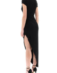 Norma Kamali - Midi Dress With Side Ruch