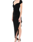 Norma Kamali - Midi Dress With Side Ruch