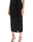 Ganni - Midi Skirt With Ornamental Bows