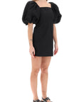 Ganni - Mini Dress With Balloon Sleeves