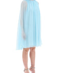 Max Mara - Mini Flared Silk Chiffon Dress.