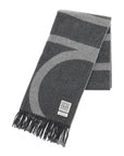 Toteme - Monogram Jacquard Wool Scarf