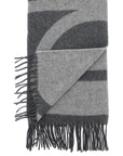 Toteme - Monogram Jacquard Wool Scarf