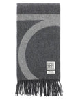 Toteme - Monogram Jacquard Wool Scarf