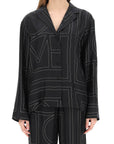 Toteme - Monogram Silk Pajama Top