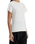 Toteme - Off-White Organic Cotton T-Shirt With Curved Seams