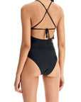 Ganni - One-Piece Swimsuit With Logo