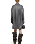 Loewe - Overshirt Leather Dress